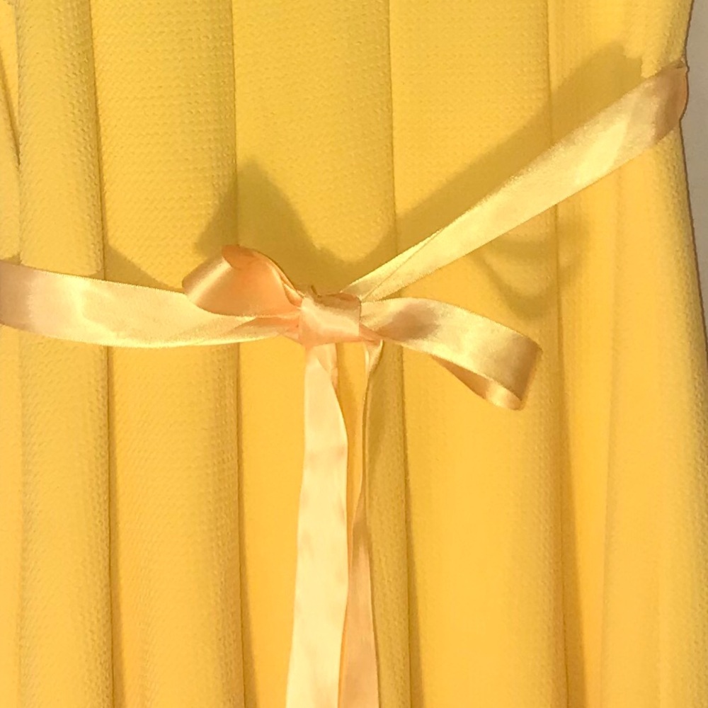 Pretty Summer Yellow Dress